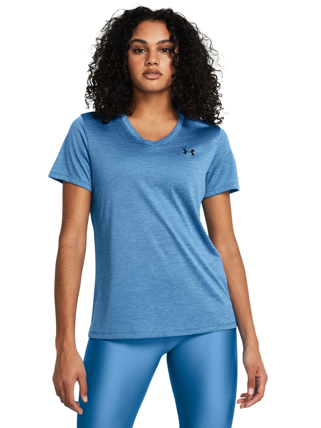 

UNDER ARMOUR Tech Twist V-Neck Short Sleeve T-shirt, Blue