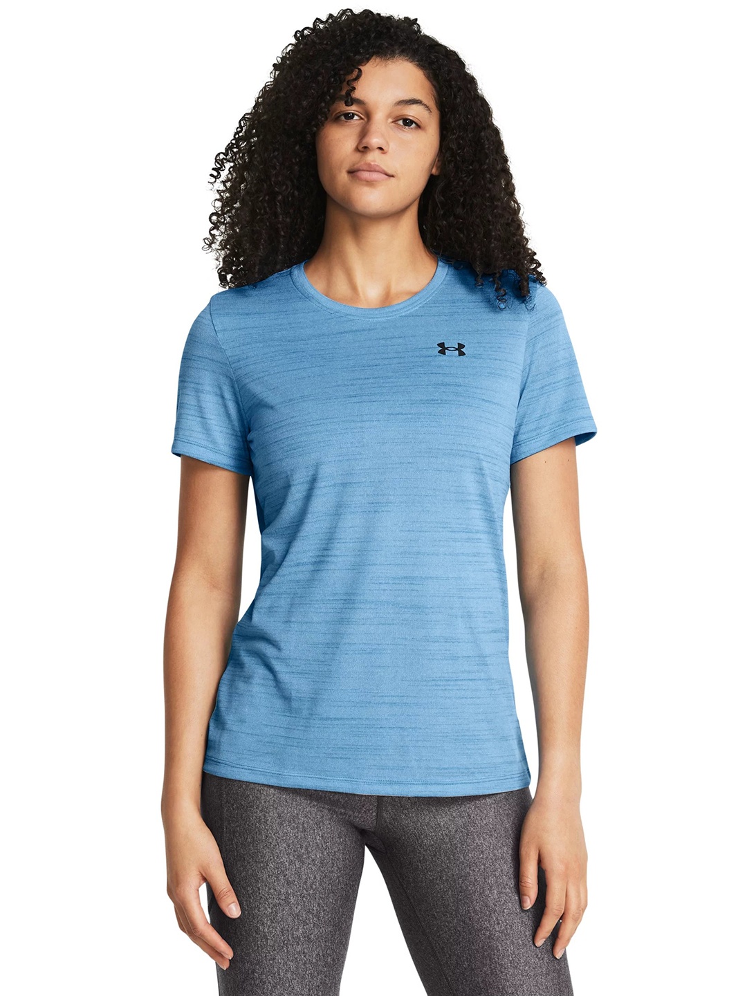 

UNDER ARMOUR Women Brand Logo Print Detail Tech Tiger T-shirt, Blue