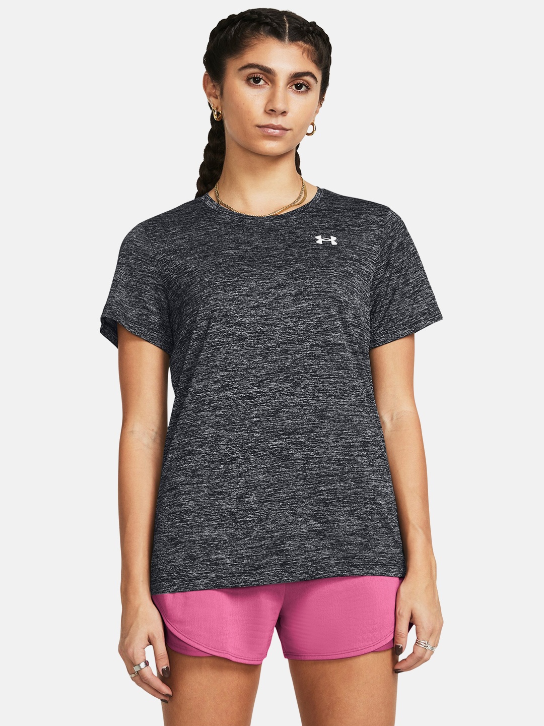 

UNDER ARMOUR Tech Twist Short Sleeve T-shirt, Grey