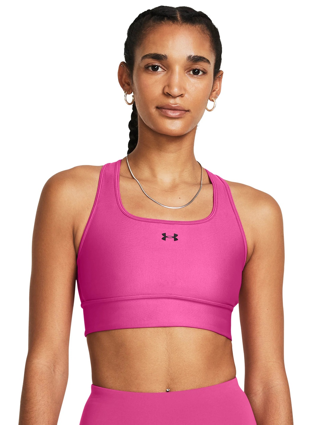 

UNDER ARMOUR Crossback Sports Bra, Pink