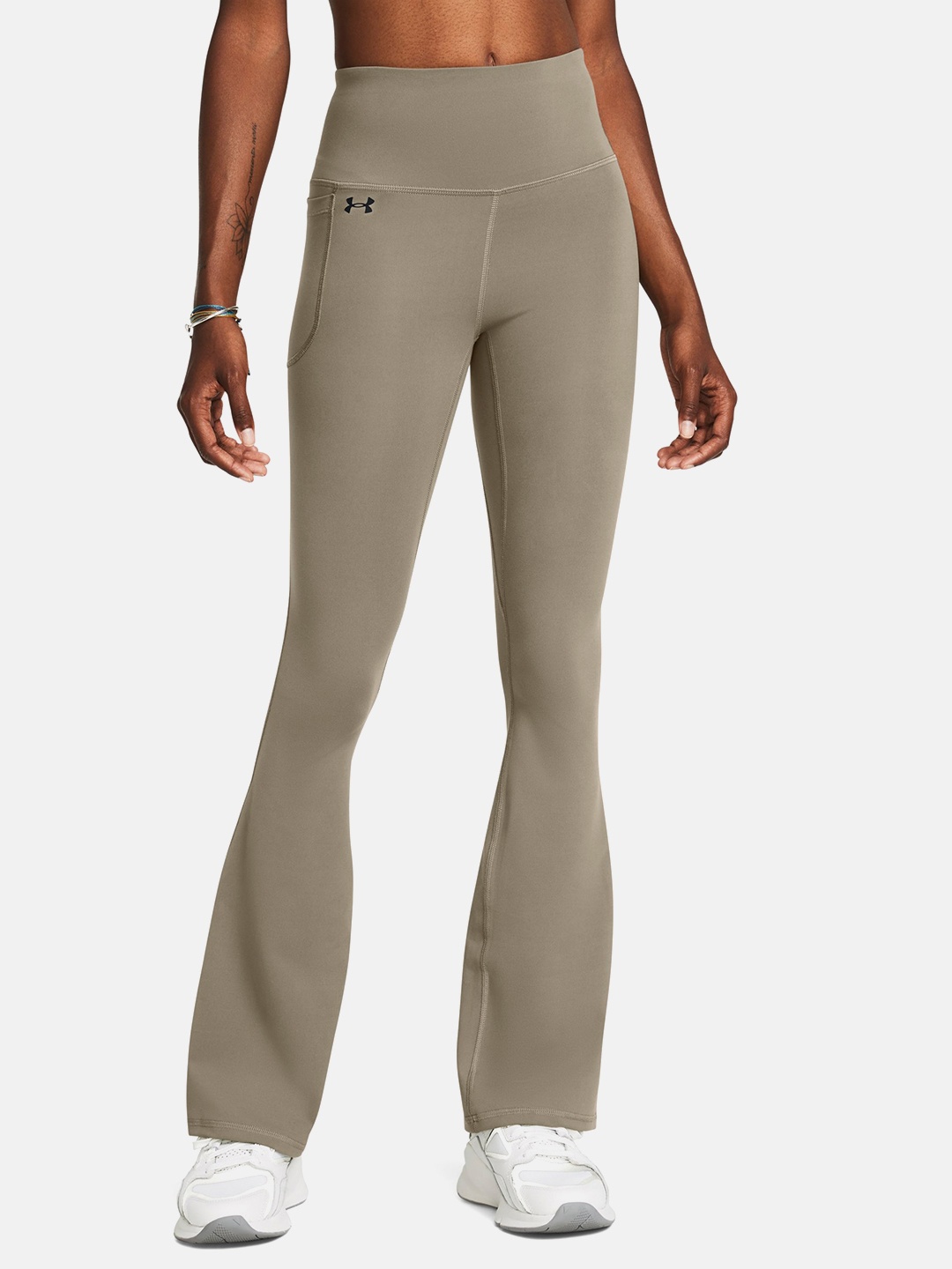 

UNDER ARMOUR Women Motion Flare Tights, Brown