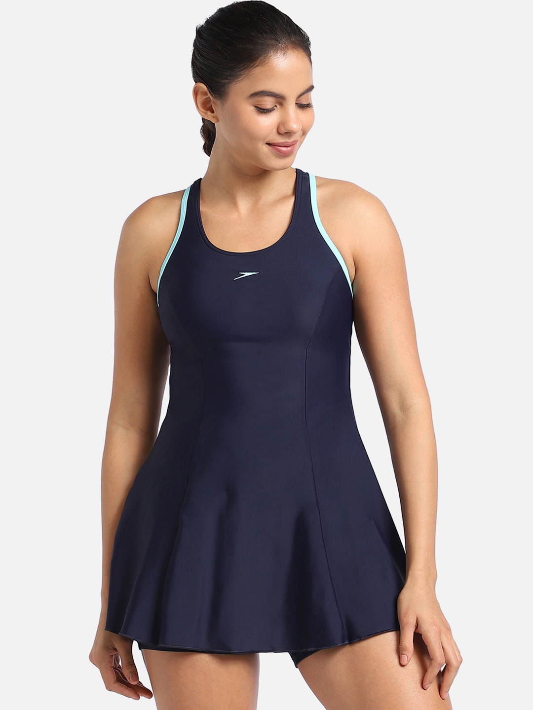 

Speedo Racer Back Swimdress, Navy blue