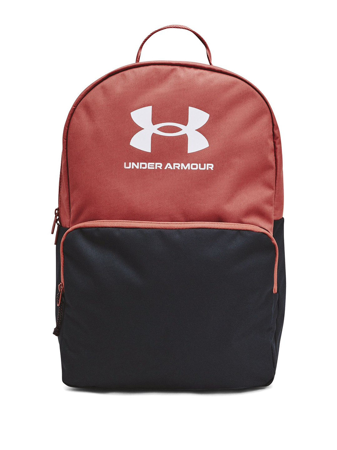 

UNDER ARMOUR Men Colourblocked & Brand Logo Printed Medium-Sized Loudon Backpack 17L, Red