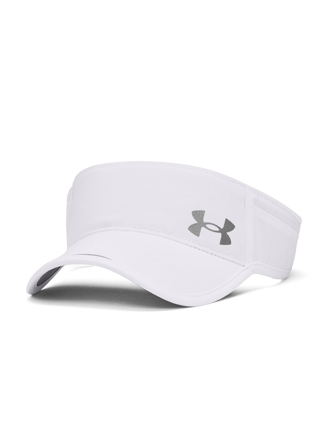 

UNDER ARMOUR Women Iso-Chill Launch Run Visor Cap With Brand Logo Detail, White