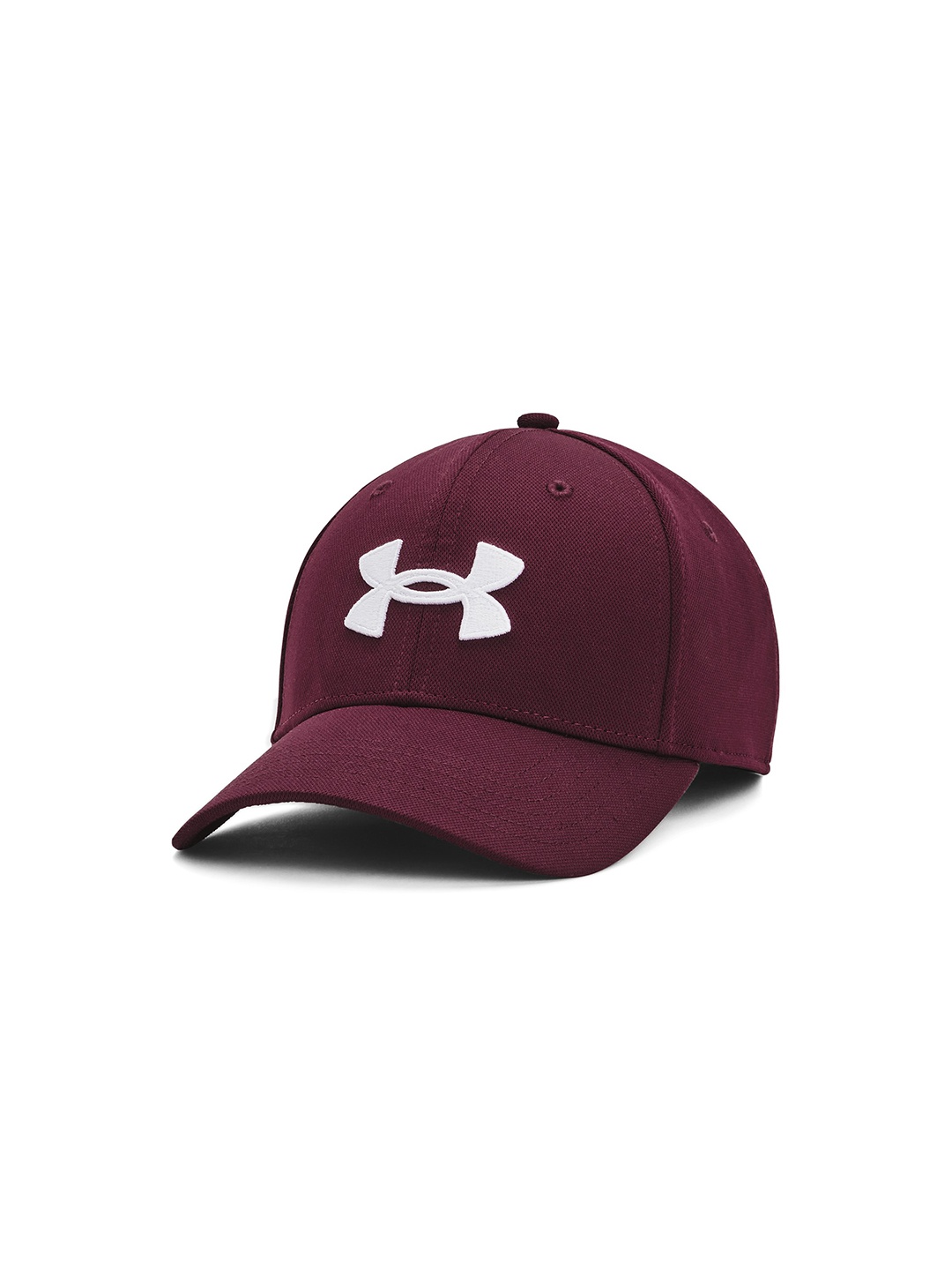 

UNDER ARMOUR Men Embroidered Blitzing Baseball Cap, Burgundy