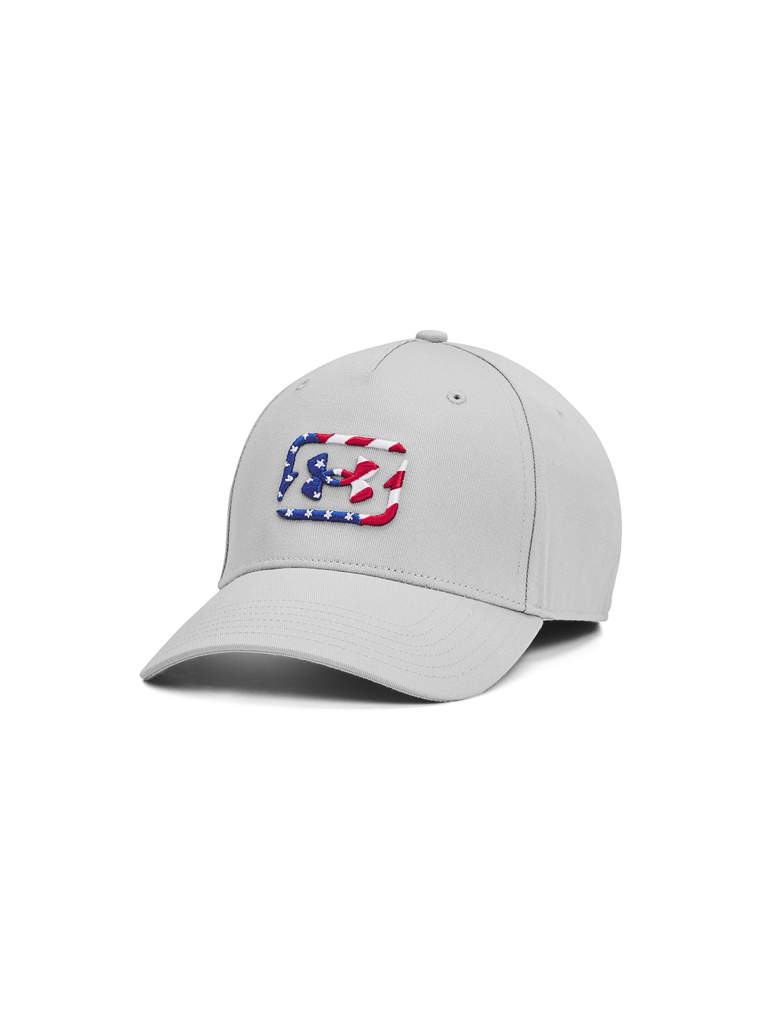 

UNDER ARMOUR Men Embroidered Snapback Cap, Grey