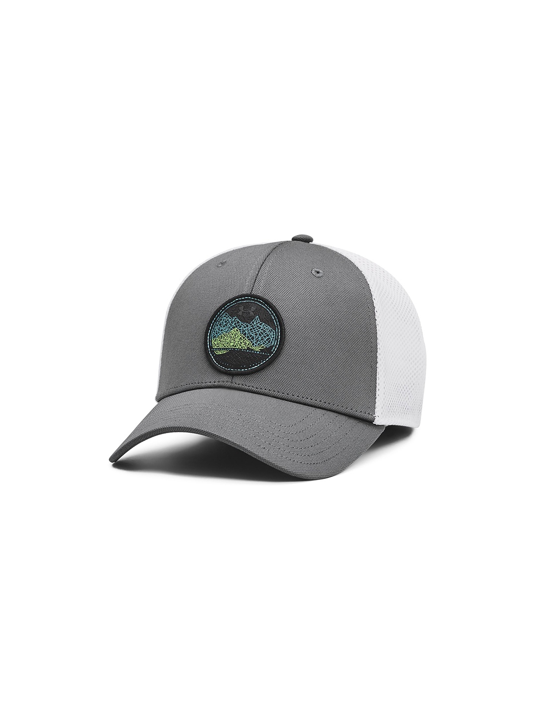 

UNDER ARMOUR Men Embroidered Snapback Cap, Grey