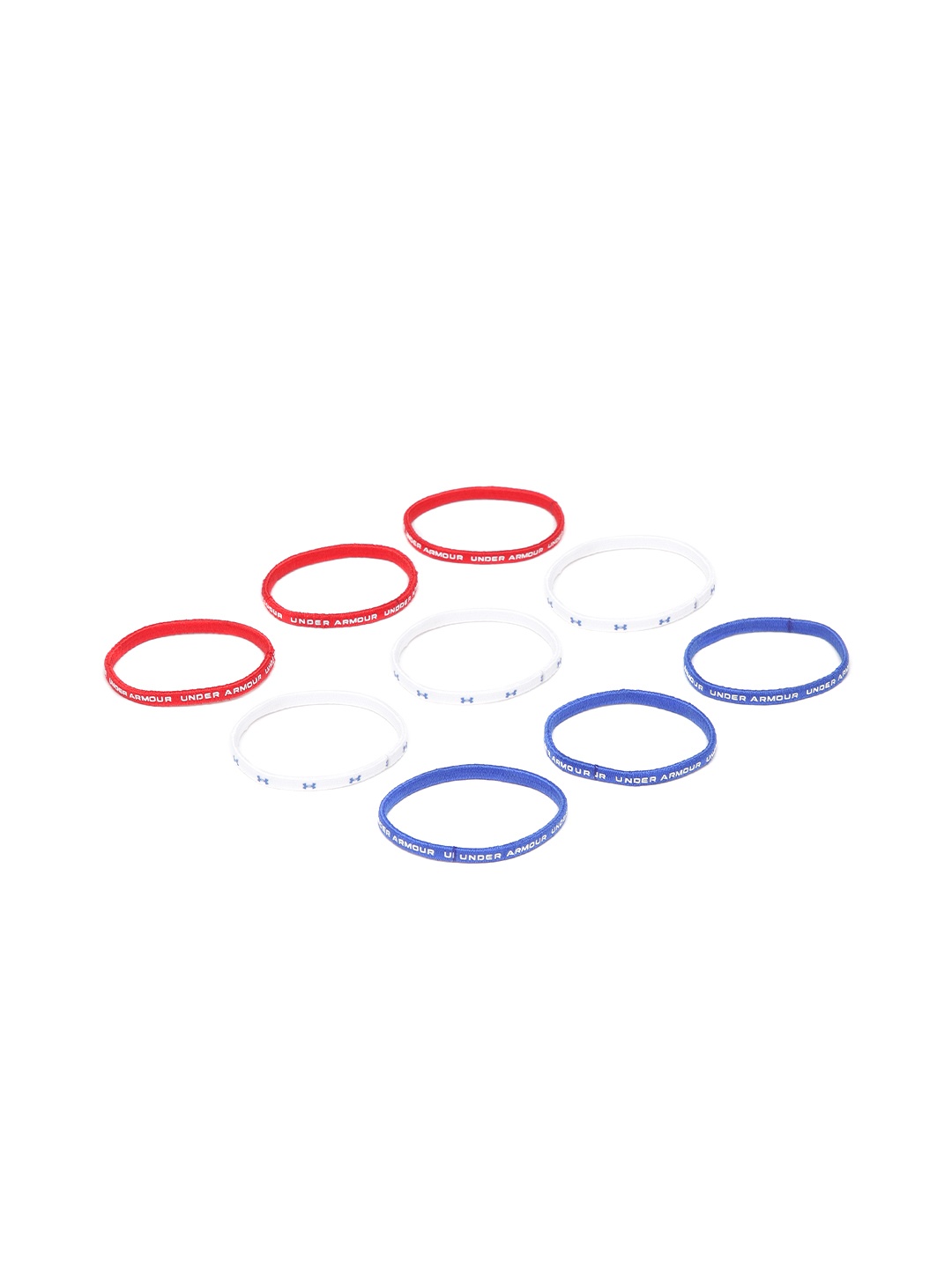 

UNDER ARMOUR Women Set Of 9 Mini Sports Headbands, Red