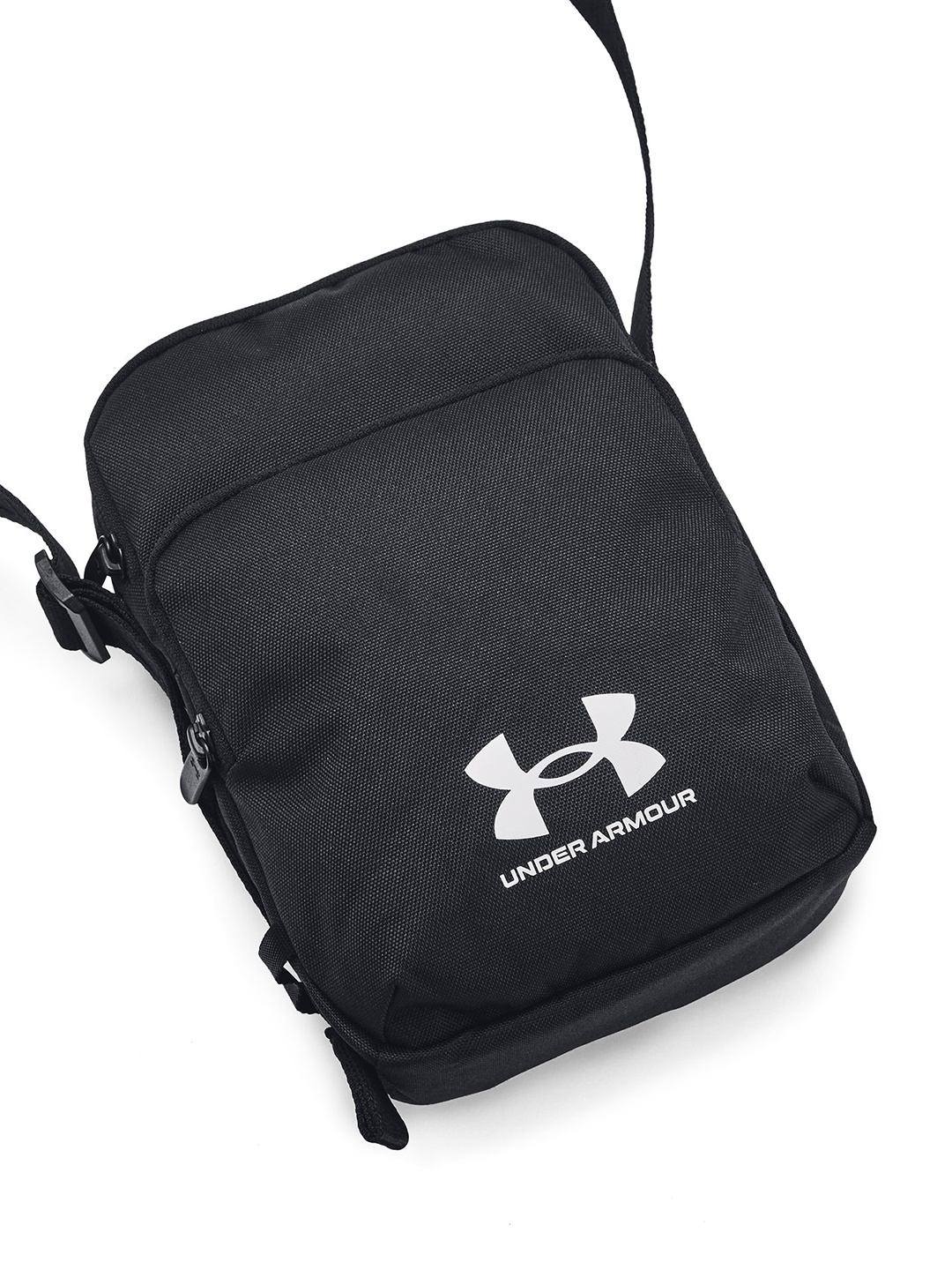 

UNDER ARMOUR Unisex Brand Logo Detail Loudon Lite Messenger Bag, Black