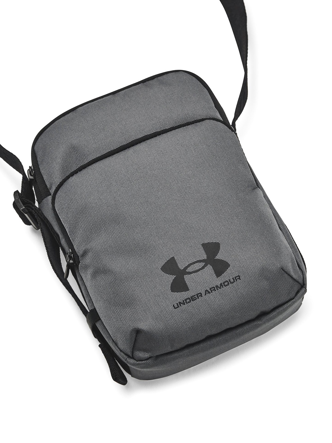 

UNDER ARMOUR Unisex Brand Logo Detail Loudon Lite Messenger Bag, Grey