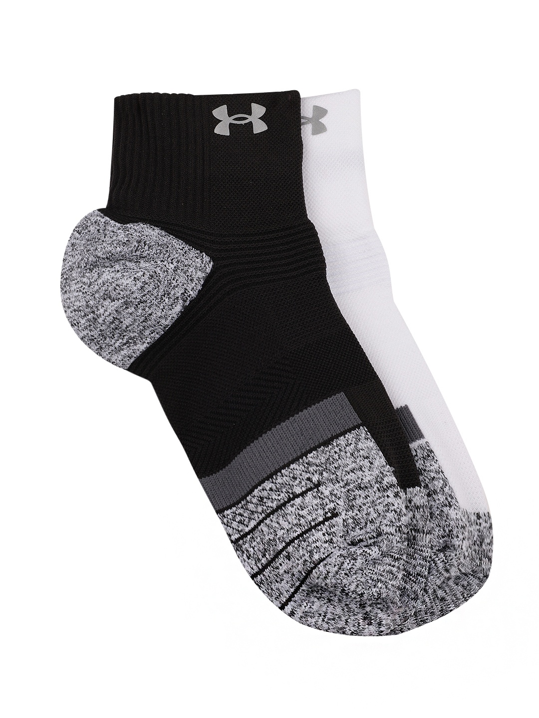 

UNDER ARMOUR Women Set of 2 Ankle Length Socks, Black