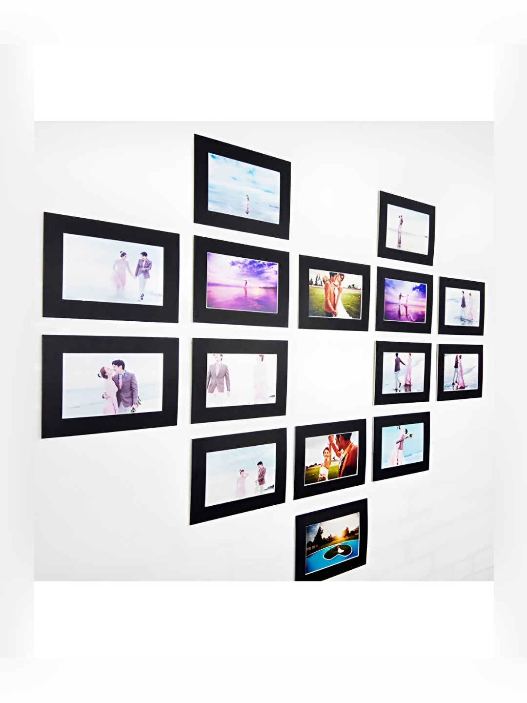 

ArtzFolio Black & White 15Pcs Wooden Wall Photo Frames