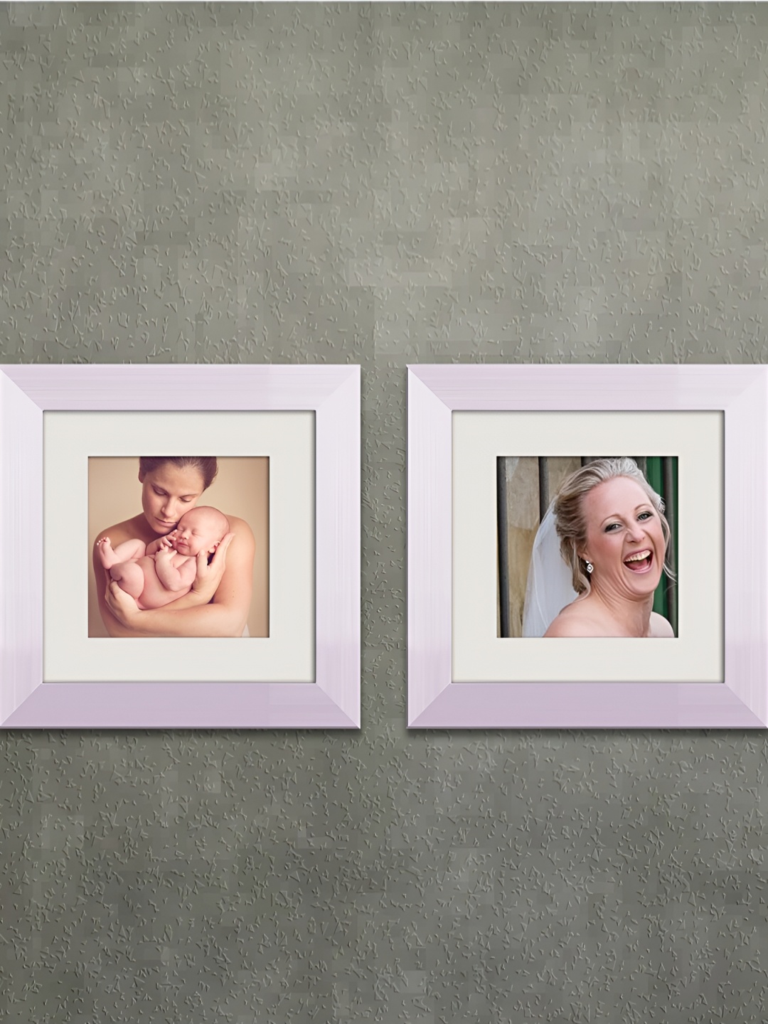 

ArtzFolio White 2 Pieces Wooden Wall Photo Frames