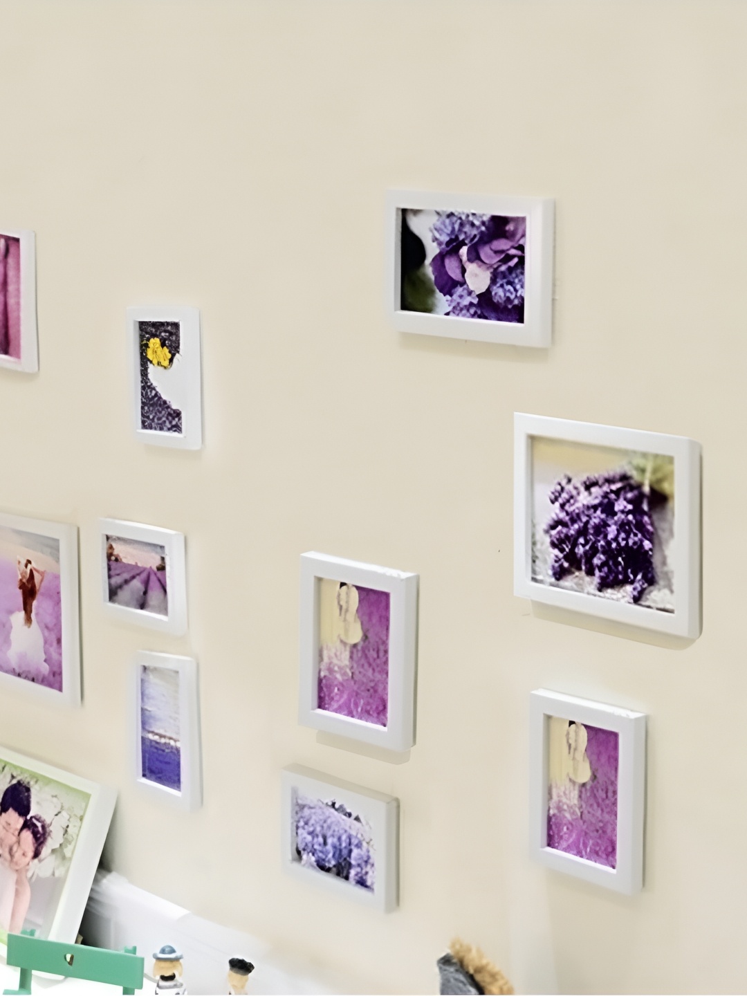 

ArtzFolio White 12 Pieces Wooden Wall Photo Frames