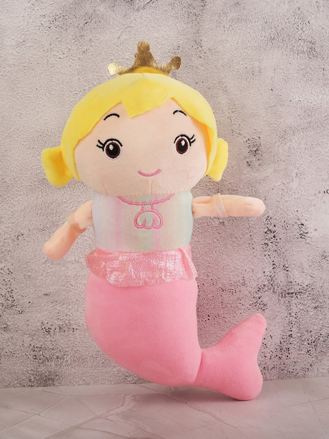 

DukieKooky Kids Cute & Adorable Mermaid Doll Soft Toy, Pink