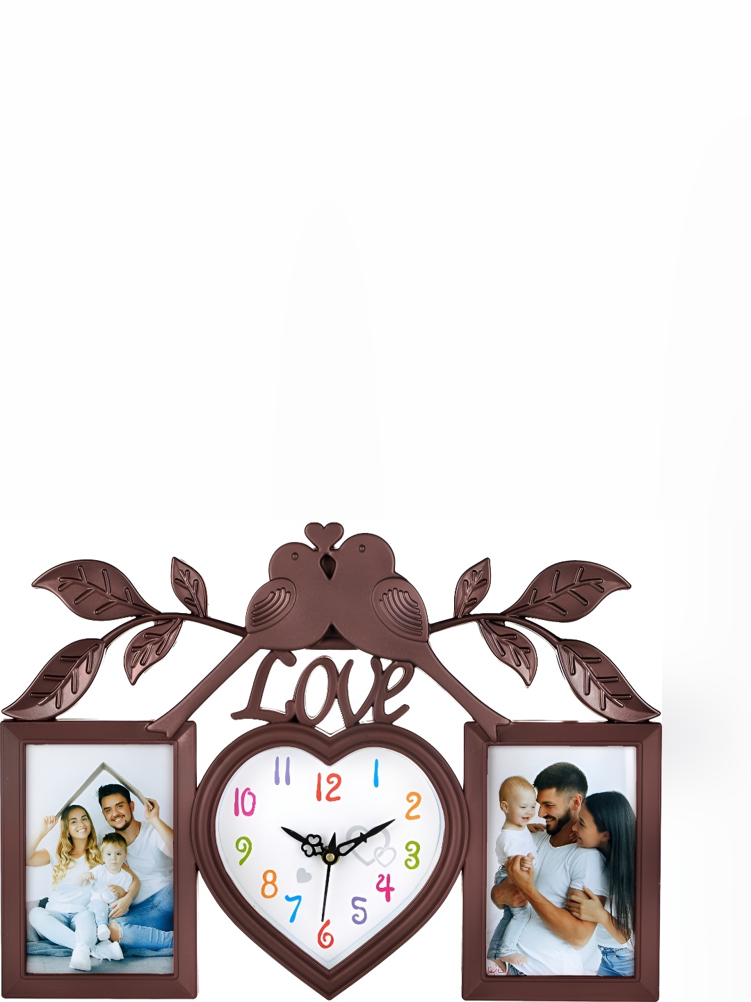 

Attractionz Brown Contemporary Analogue Wall Clock