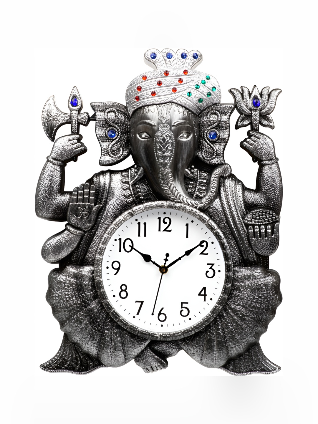 

Attractionz Black and White Analogue Traditional Wall Clock Core