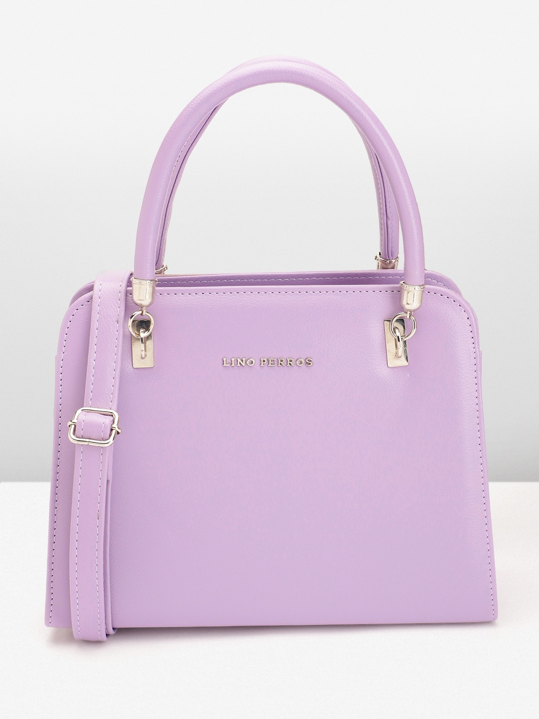 

Lino Perros Structured Handheld Bag, Lavender