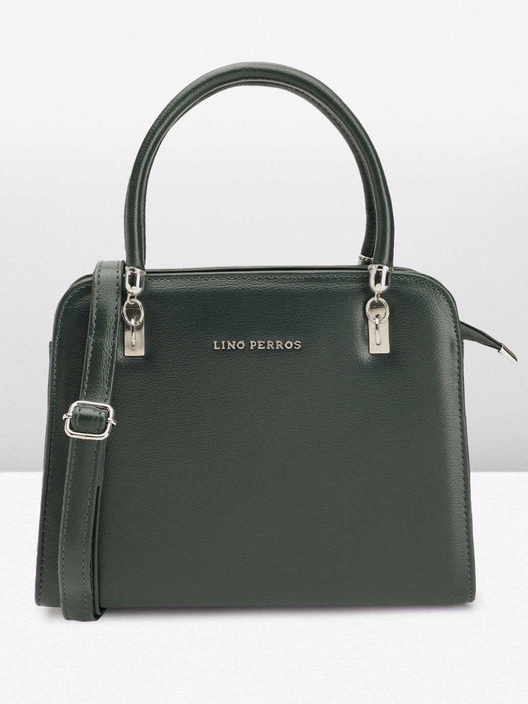 

Lino Perros Structured Handheld Bag, Green