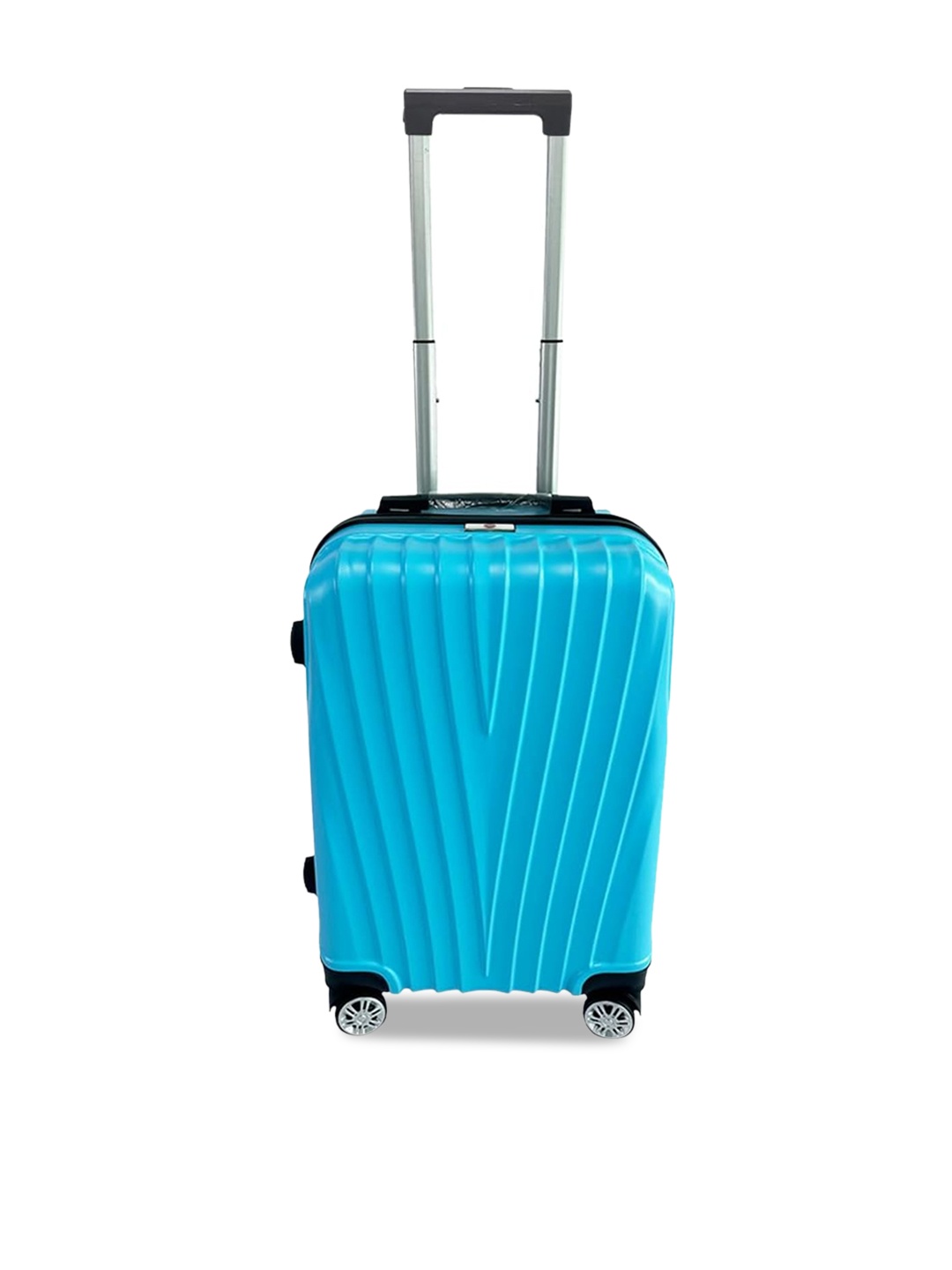 

USHA SHRIRAM Hard Sided Cabin Trolly Bag, Blue