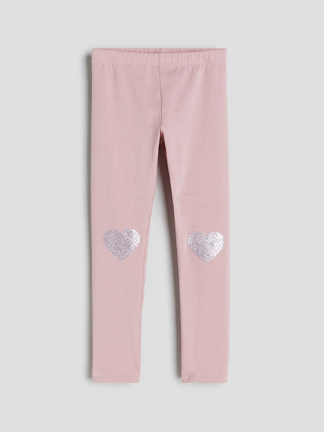 

H&M Girls Printed Ankle-Length Leggings, Pink