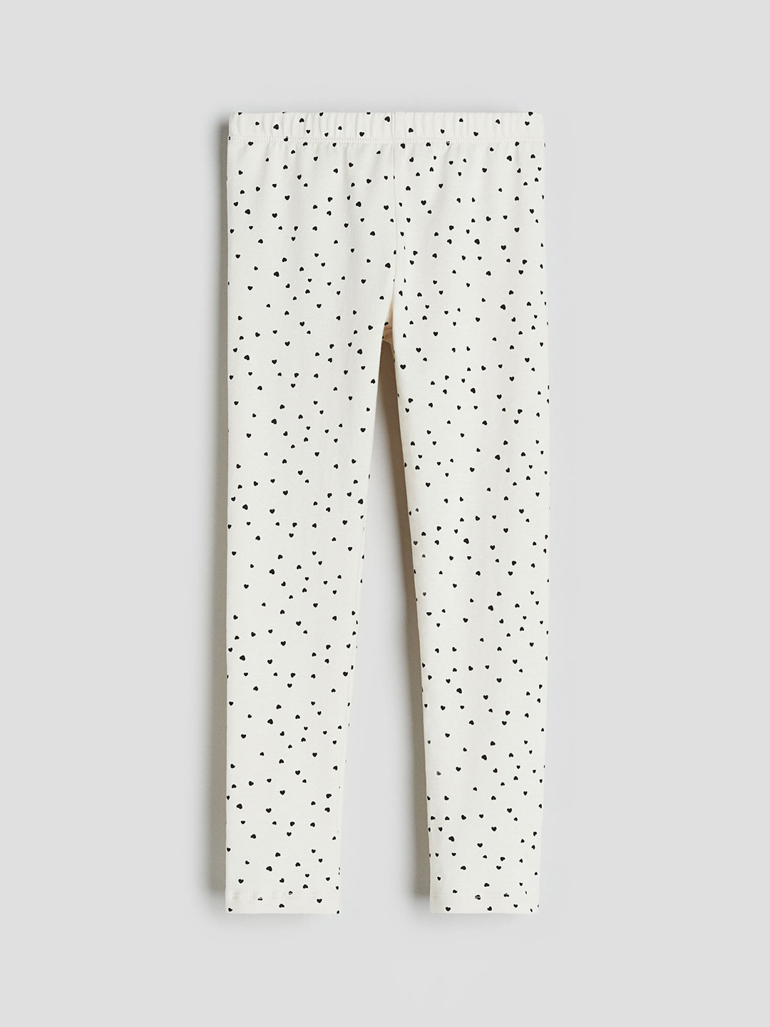 

H&M Girls Printed Leggings, White