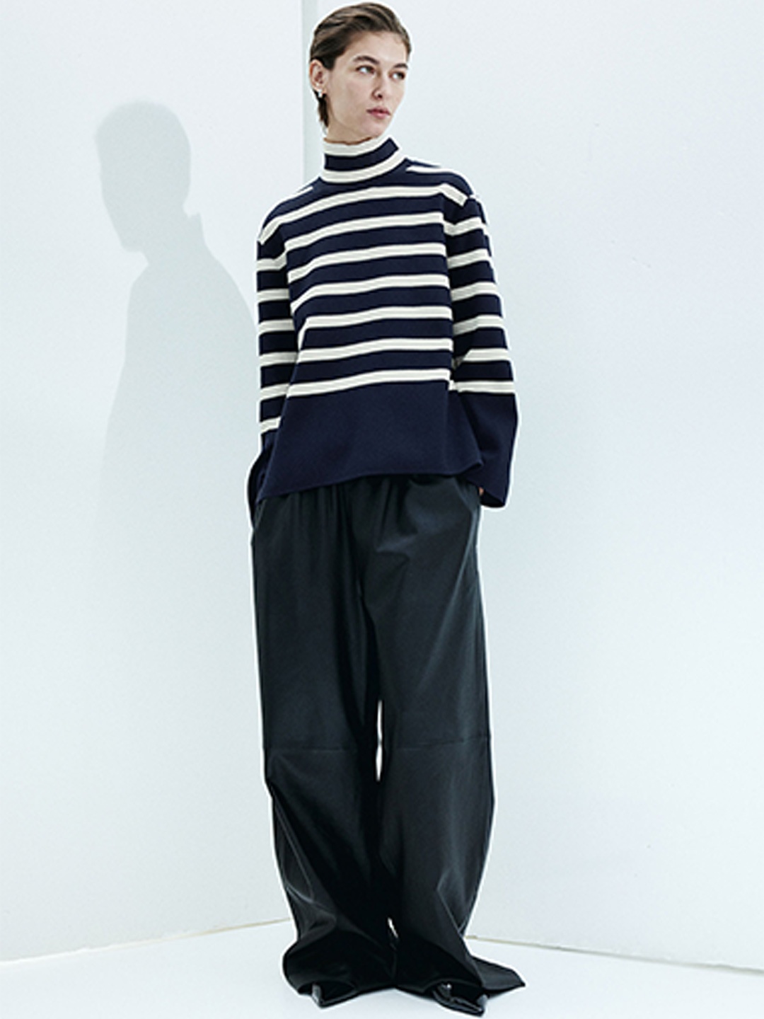 

H&M Turtleneck Jumper, Blue