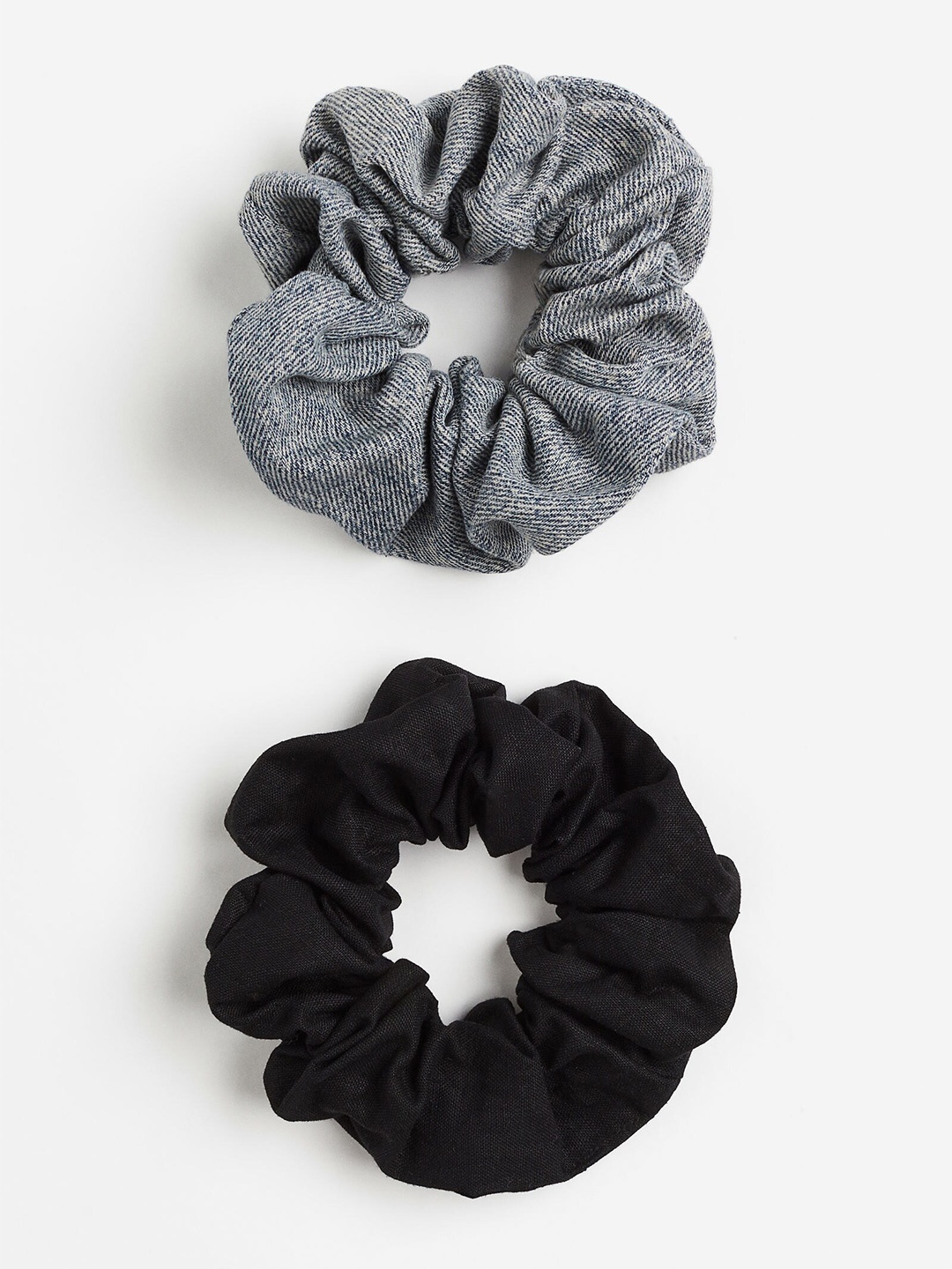 

H&M 2-Pack Scrunchies, Blue