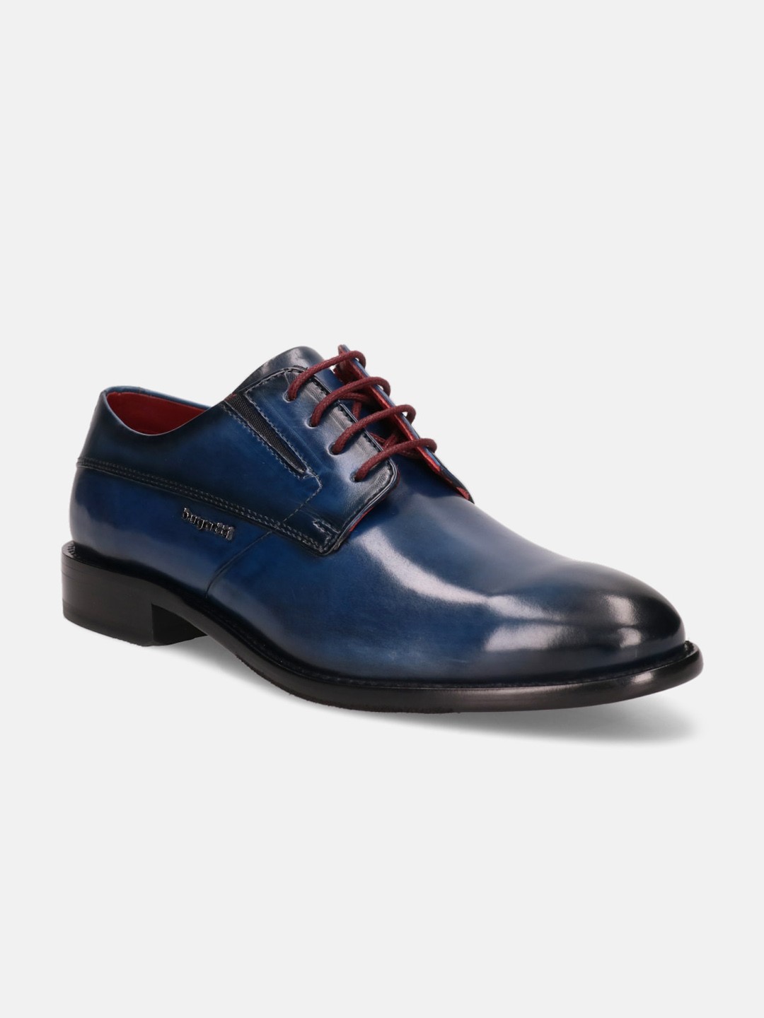 

Bugatti Livorno Flex Evo Men Leather Formal Derbys, Blue