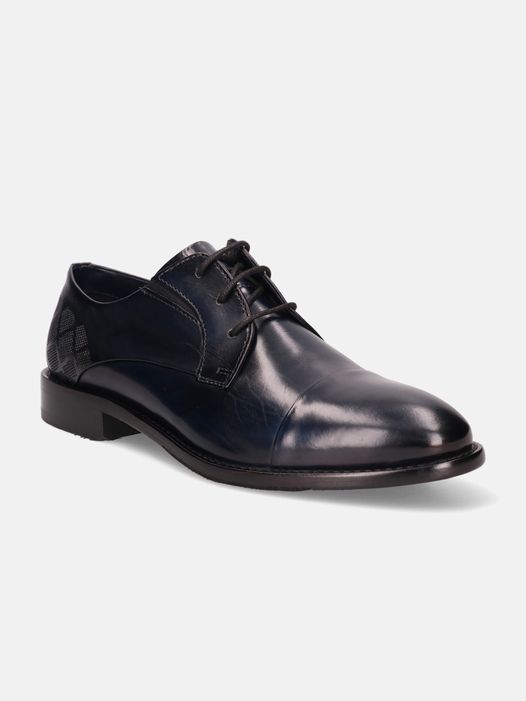 

Bugatti Livorno Flex Evo Men Leather Formal Derbys, Blue