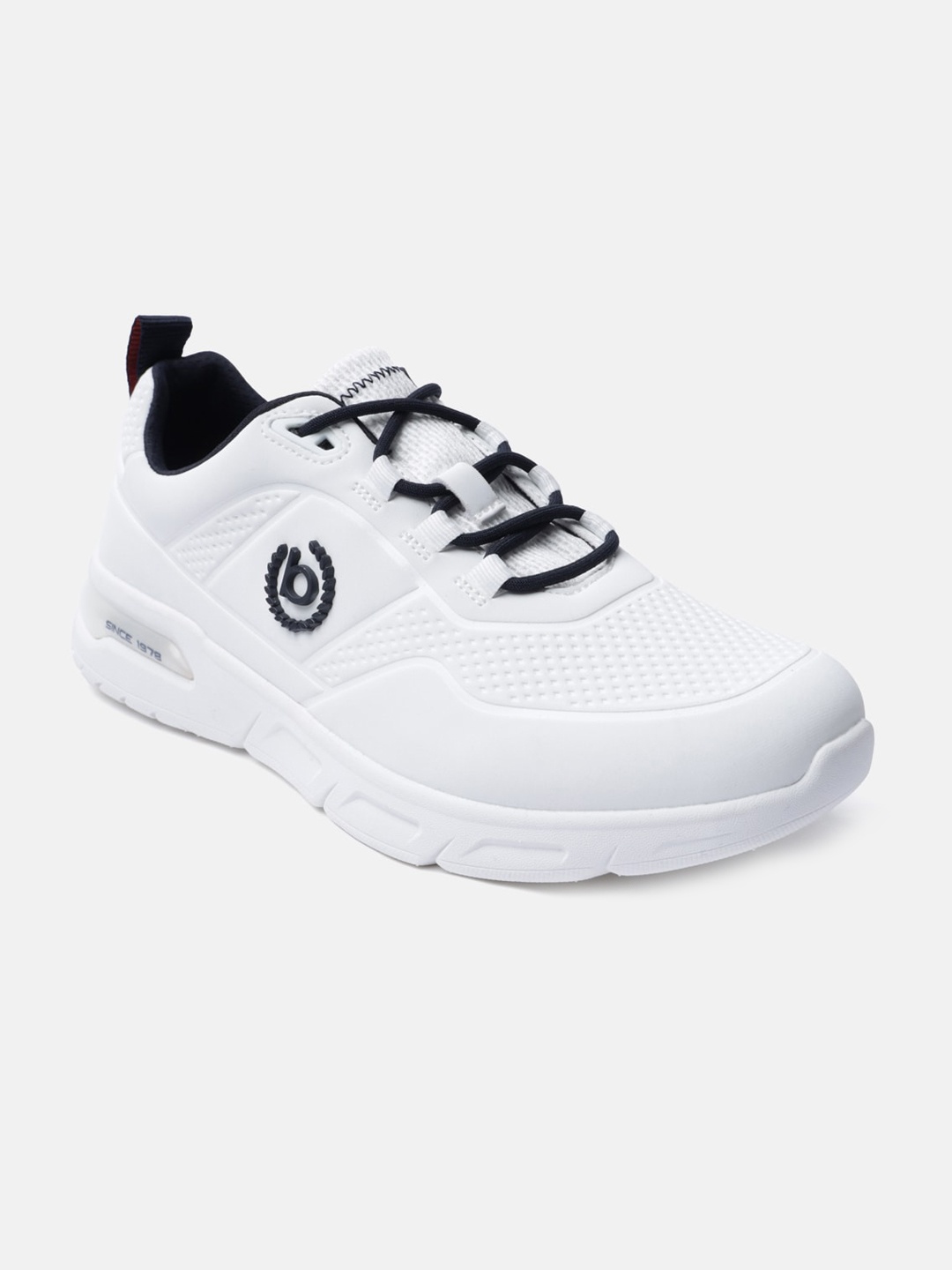 

Bugatti Nubola Men Textured Sneakers, White