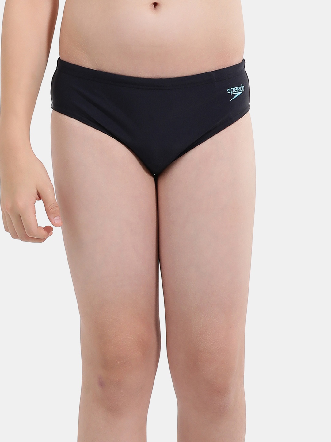 

Speedo Boys Mid Rise Swim Brief, Navy blue