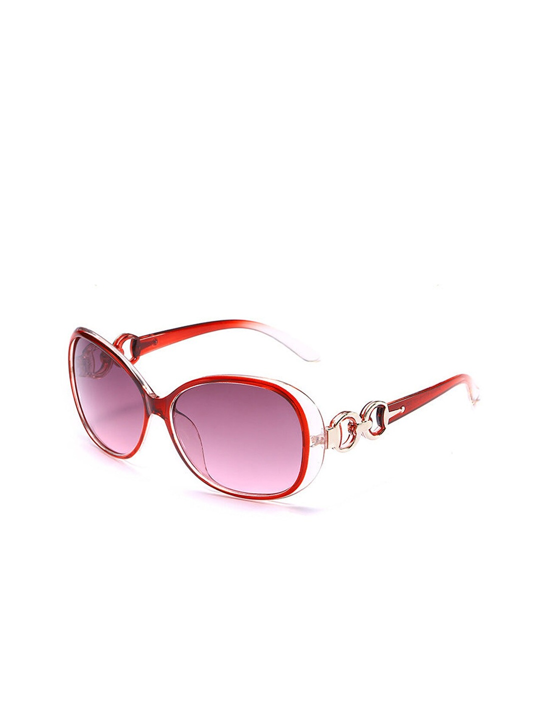 

SYGA Women Oversized Sunglasses with UV Protected Lens GL-223-Red, Purple