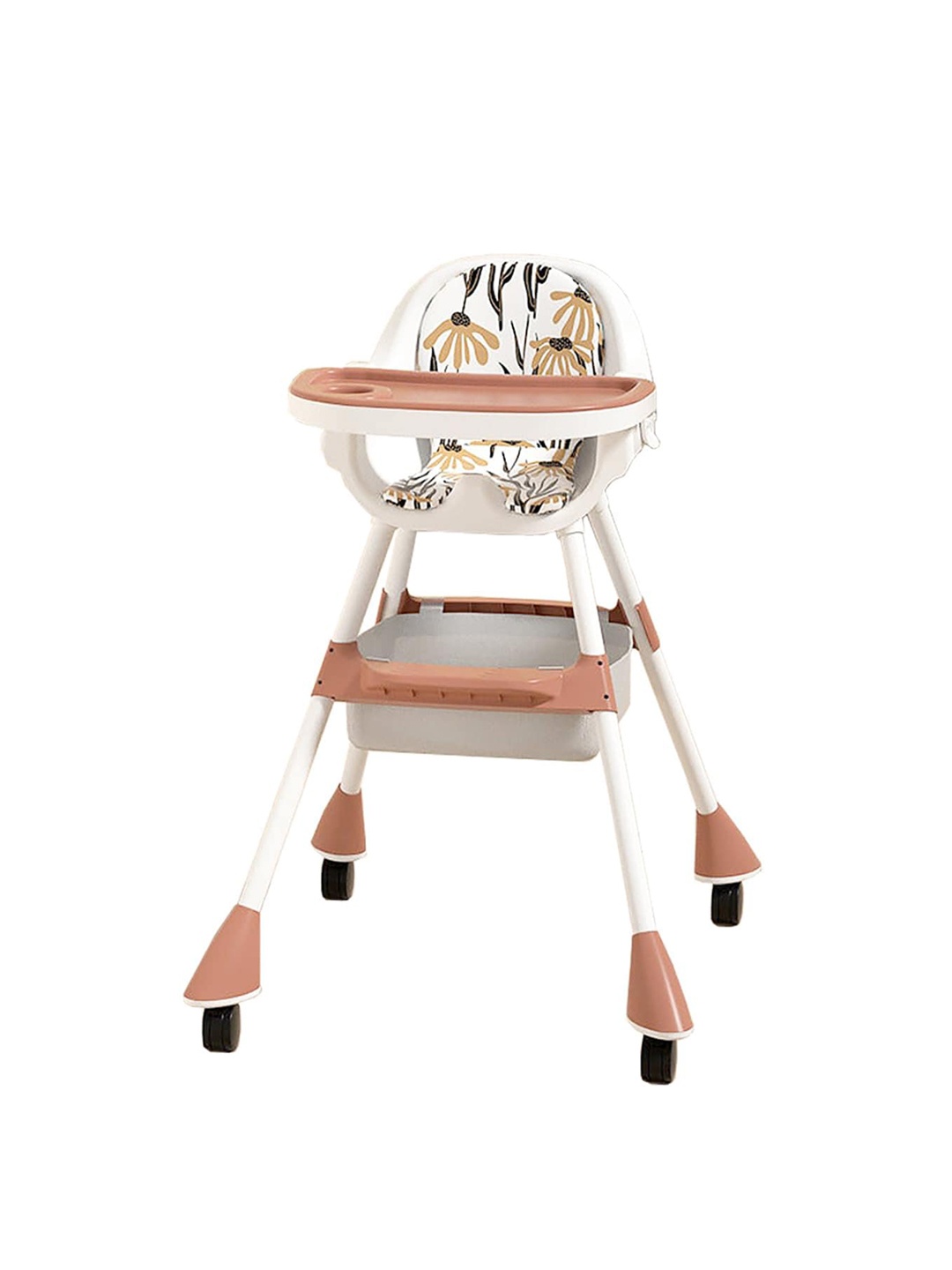 

SYGA Kids Feeding High Chair, Brown