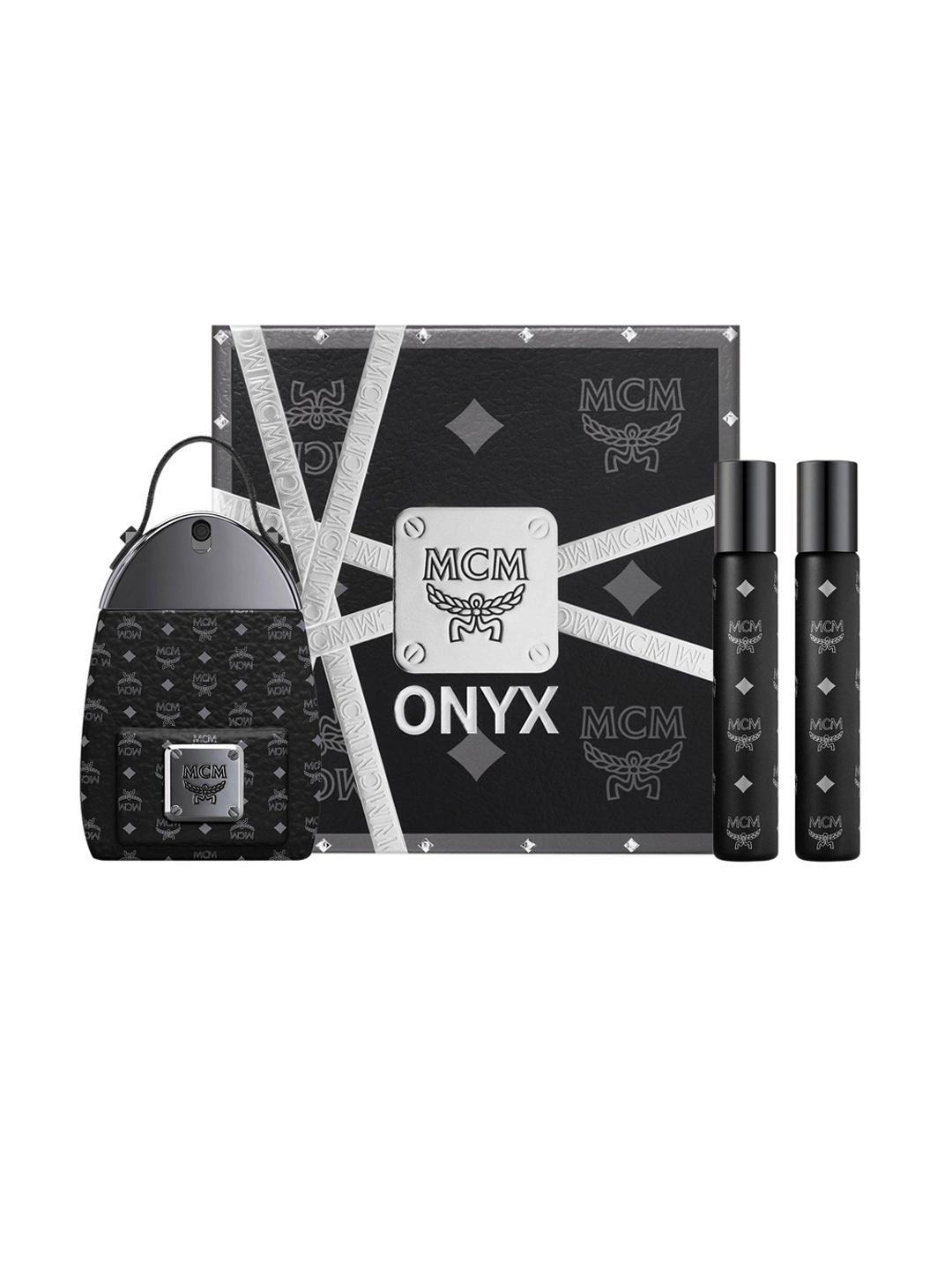 

MCM Men Set of 3 Onyx Long Lasting Eau De Parfum - 75ml & 2 x 15ml, Black