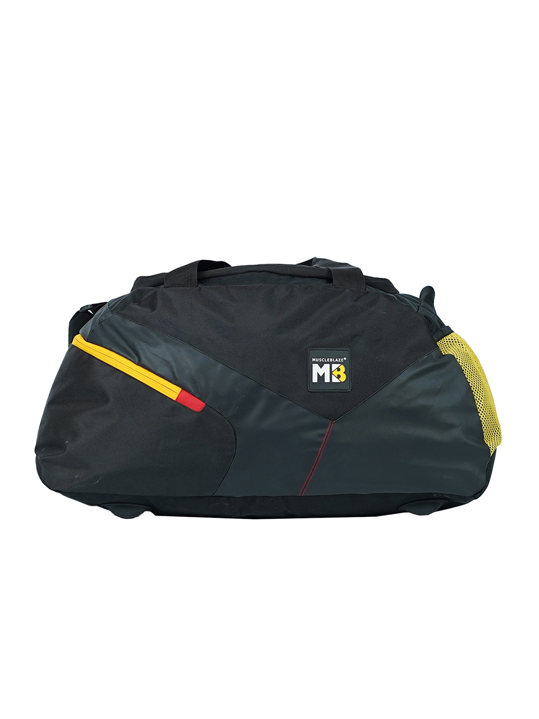 

MuscleBlaze Unisex Training Duffel Bag With Shoe Compartment, Black