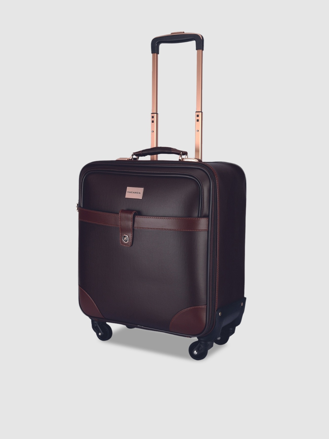 

3G Cabin Soft-Sided Trolley Suitcase, Brown
