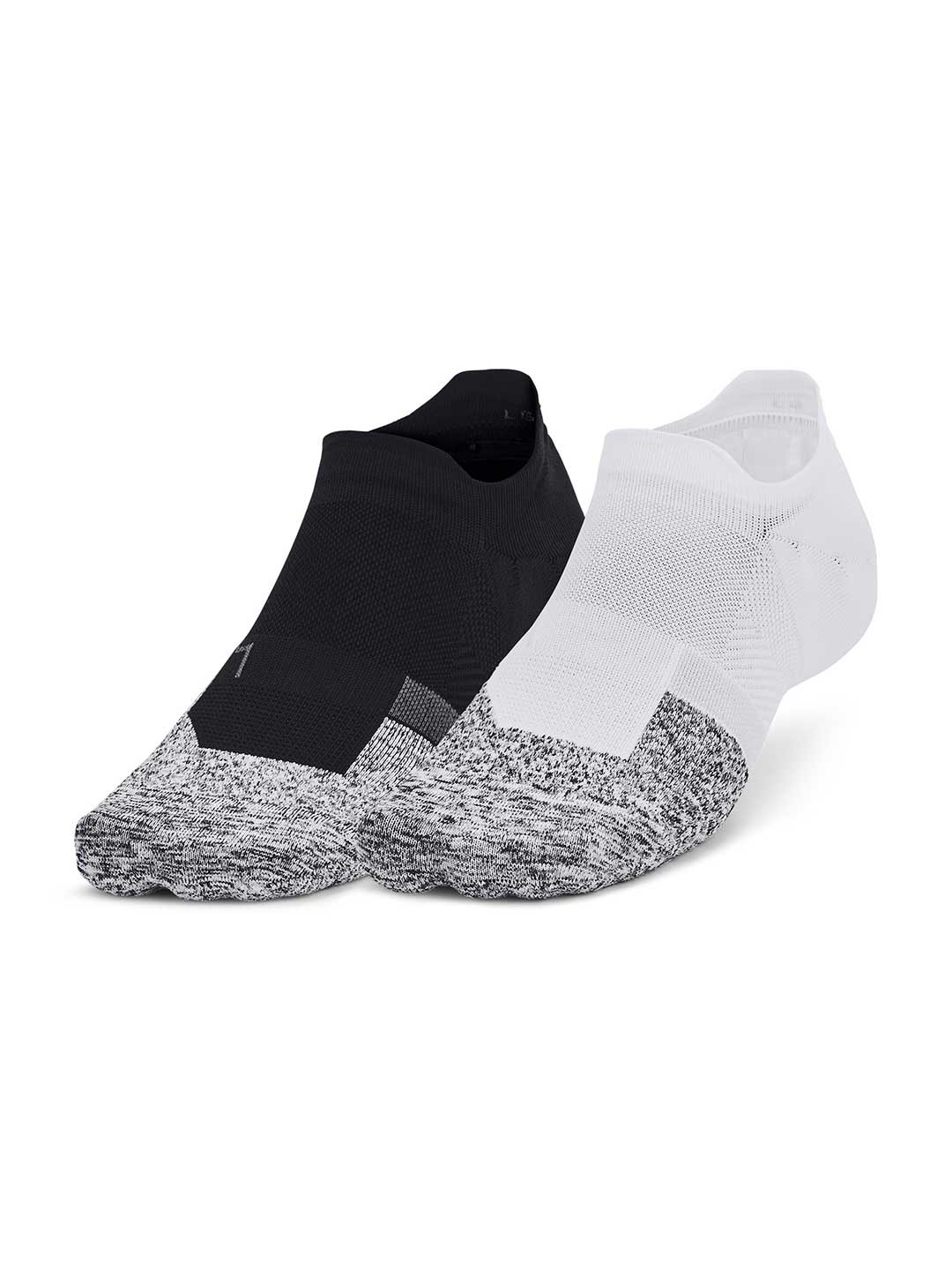 

UNDER ARMOUR Men Pack of 2 Colourblocked Adjustable Pro Ultra Ankle-Length Socks, White