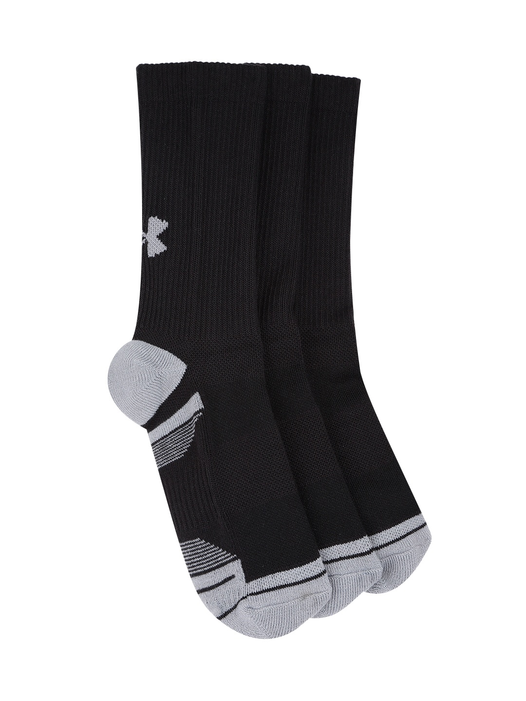 

UNDER ARMOUR Unisex Set of 3 Performance Tech Calf Length Socks, Black