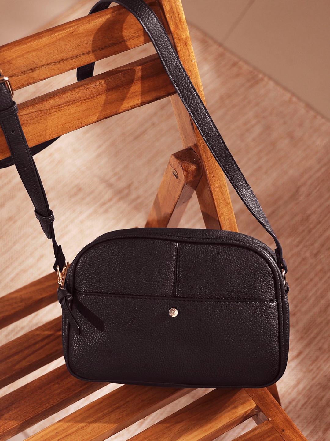 

Accessorize Abby Camera Bag, Navy blue