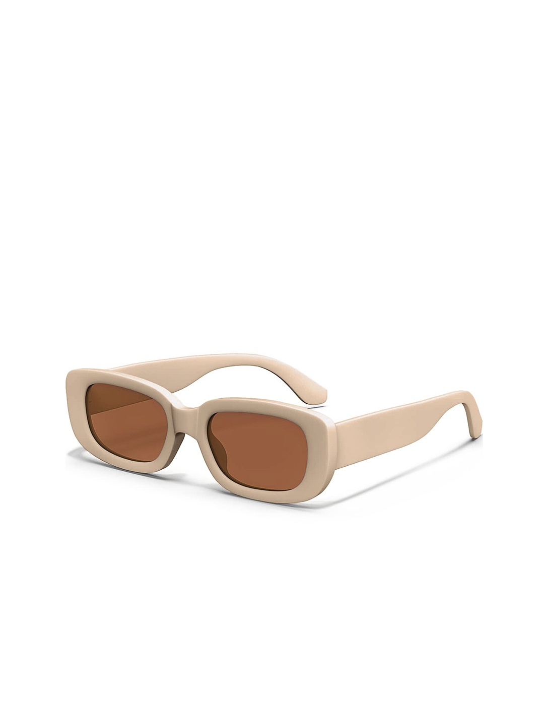 

SYGA Kids Rectangle Sunglasses with UV Protected Lens GL-284, Brown