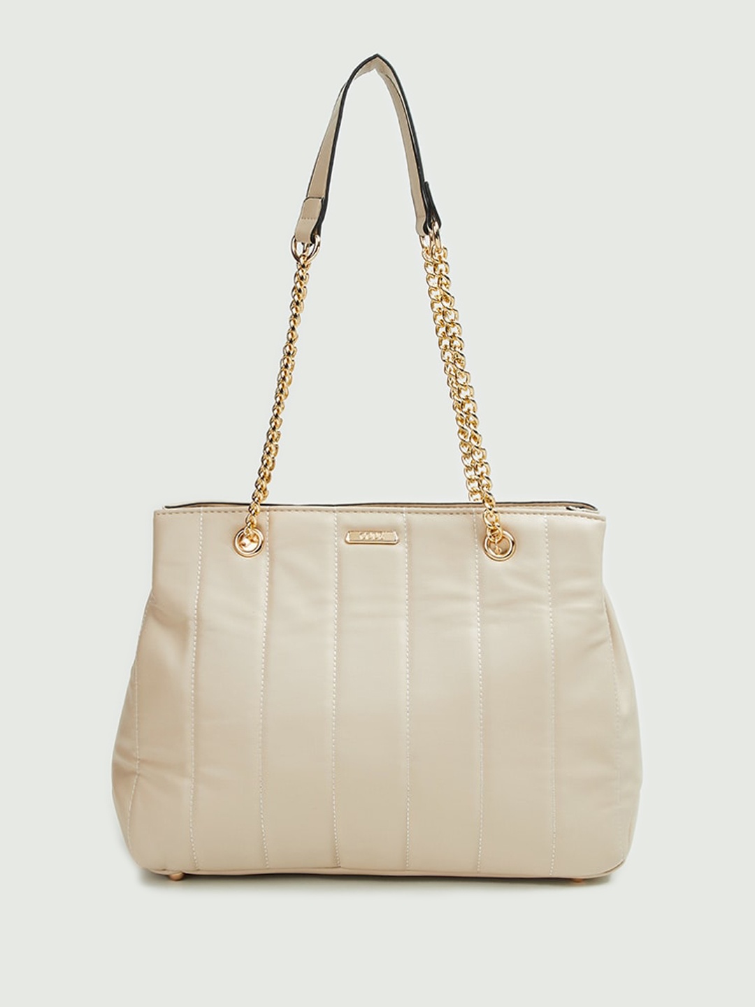 

CODE by Lifestyle Structured Shoulder Bag, Beige