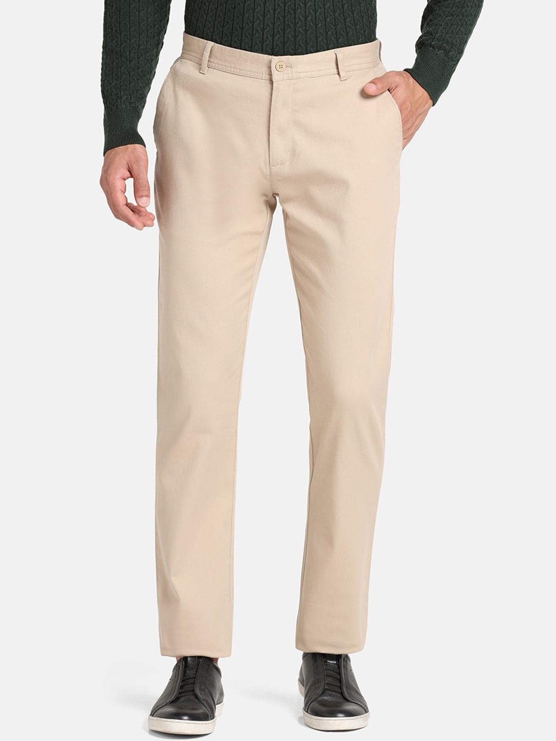 

Blackberrys Men Slim Fit Trouser, Beige