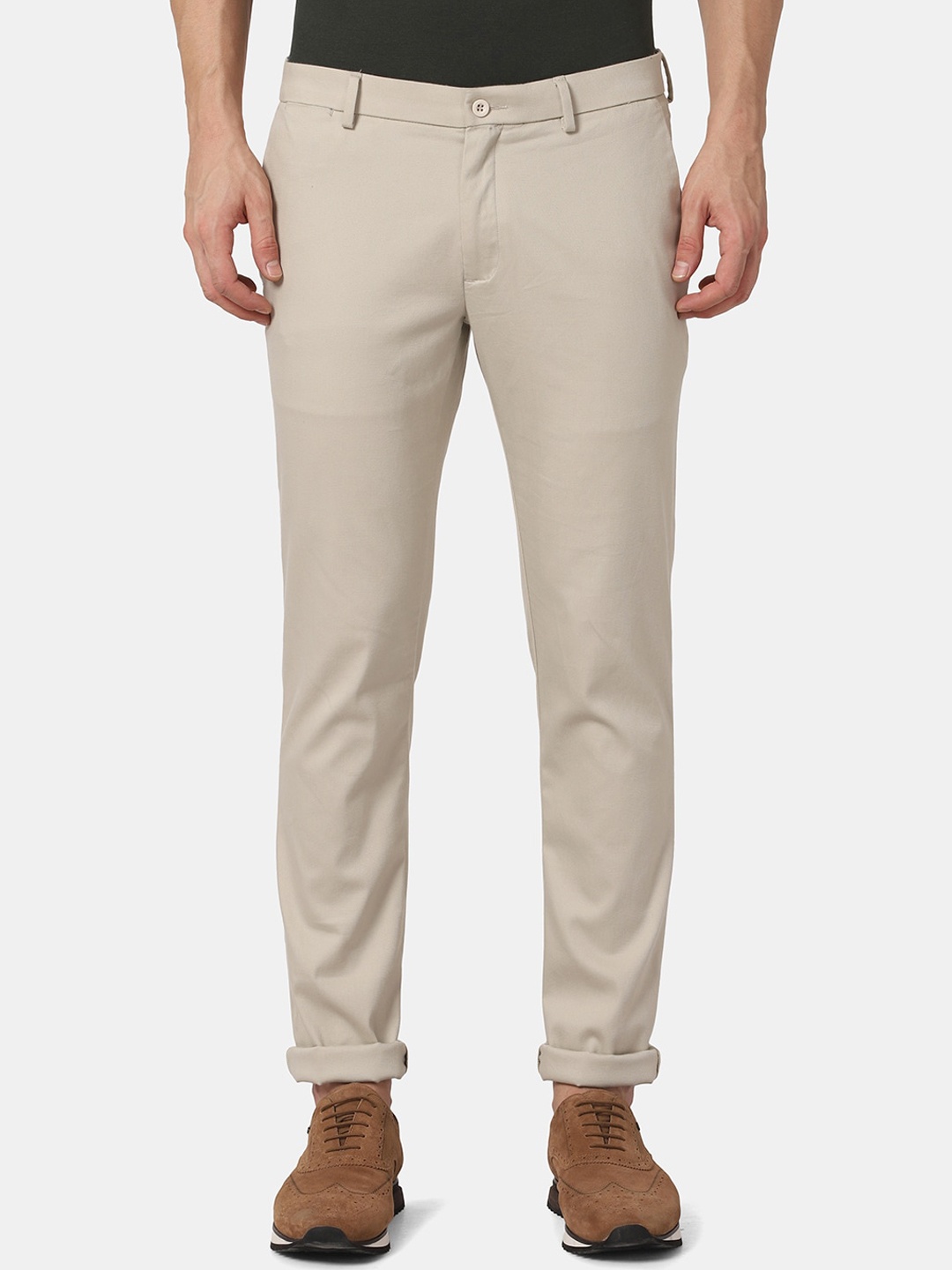 

Blackberrys TechPro Men Beige Casual Trouser