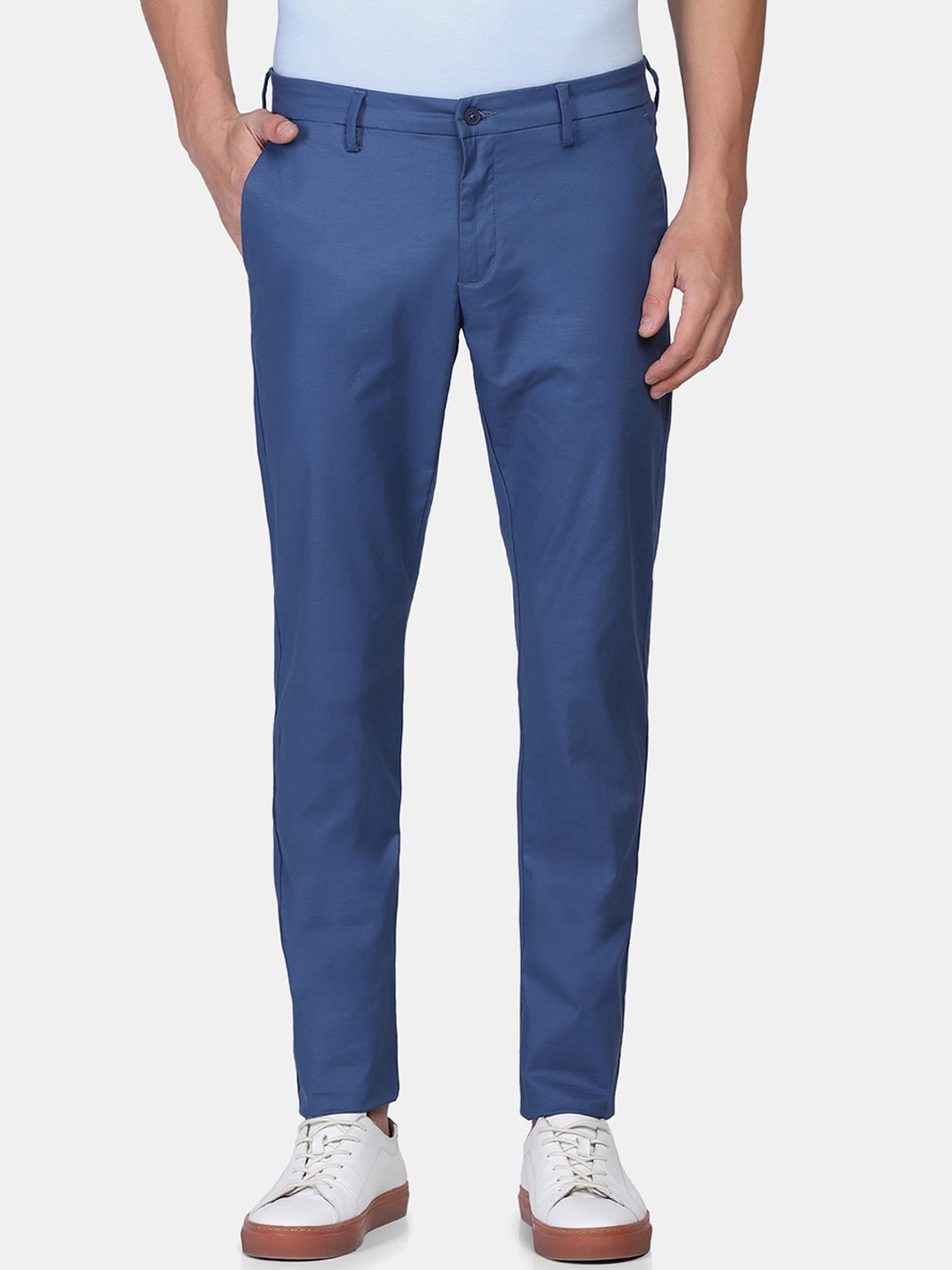

Blackberrys TechPro Men Blue Casual Trouser