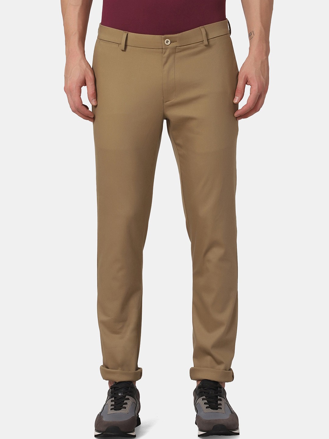 

Blackberrys TechPro Men Skinny Fit Trouser, Beige