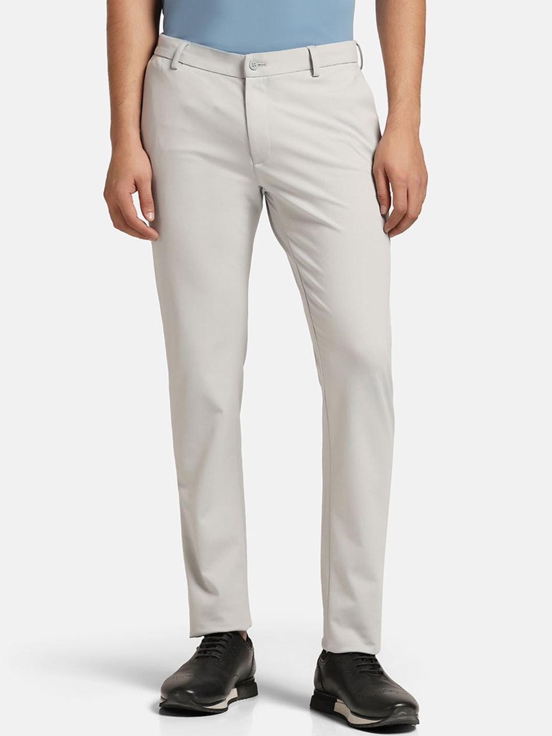 

Blackberrys TechPro Men Grey Casual Trouser