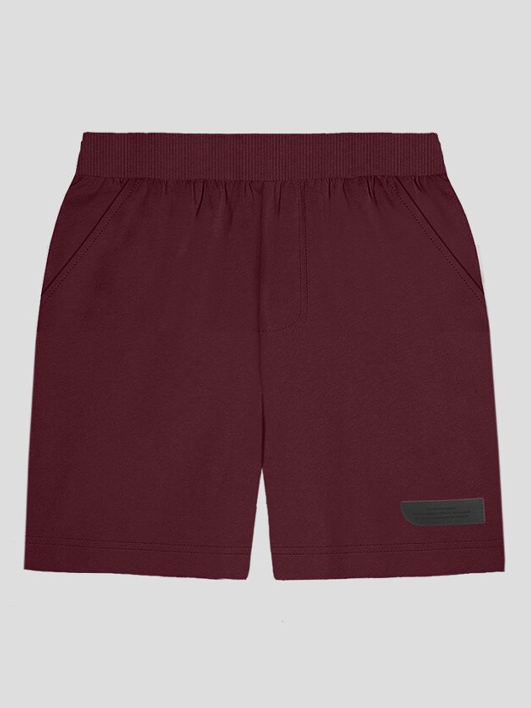 

PANGOLIN Boys Mid-Rise Shorts, Burgundy