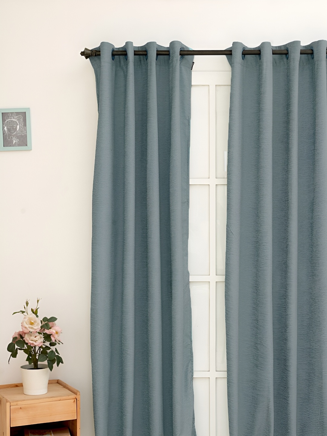 

Ariana Grey Window Curtain