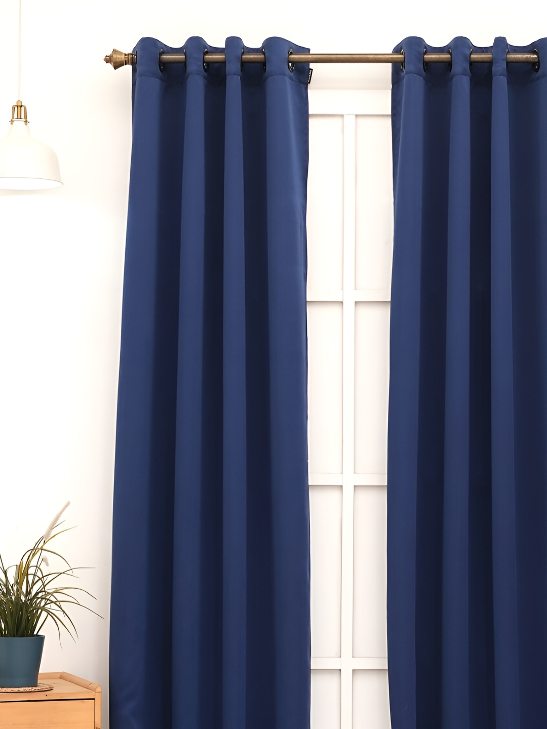 

Ariana Blue Black Out Window Curtain